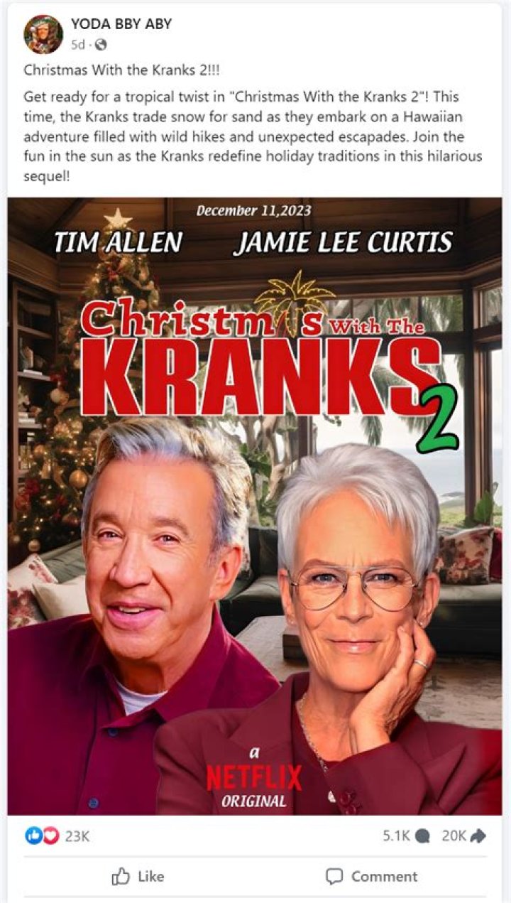 Christmas With The Kranks 2 Release Date : Recap, Cast, Review, Spoilers, Streaming, Schedule & Where To Watch? - SarkariResult