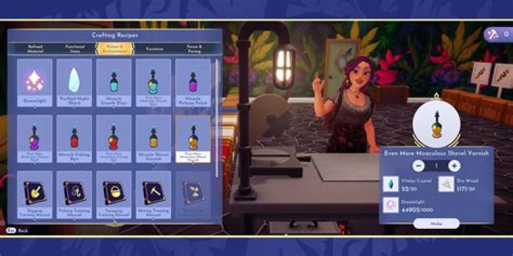 Creating 'Potion You Can Really Dig' in Disney Dreamlight Valley: Crafting Guide - SarkariResult