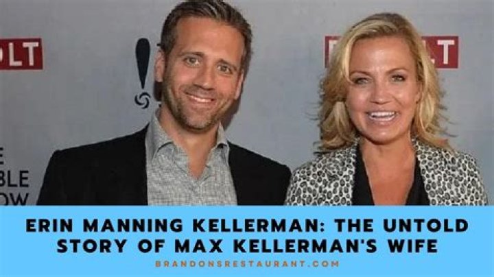 Exploring the Life of Max Kellerman's Wife: Who Is Erin Manning Kellerman? - SarkariResult
