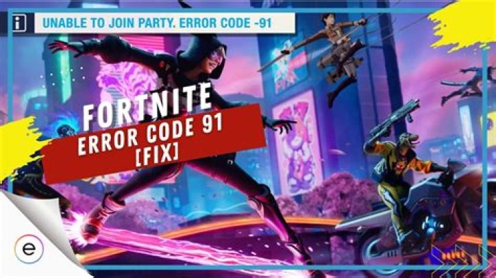 How To Fix / Solve: Fortnite Error Code 91 - SarkariResult