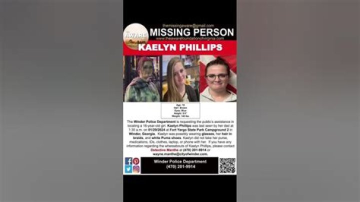 Kaelyn Phillips Disappearance / Missing: What Happened To Kaelyn Phillips? - SarkariResult