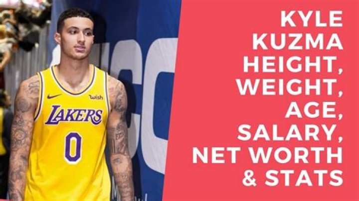 Kyle Kuzma Height, Weight, Body Measurements, Shoe Size