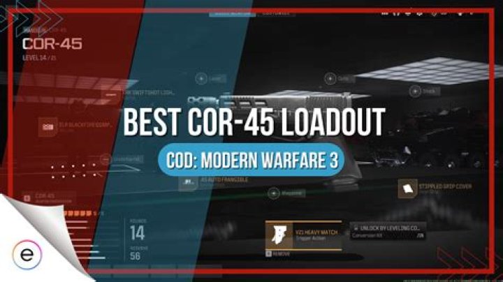 Modern Warfare 3: COR-45 Best Loadout and Build, How to Get COR-45 in MW3? - SarkariResult